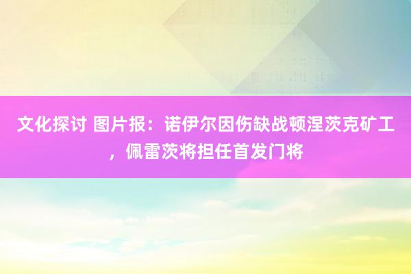 文化探讨 图片报：诺伊尔因伤缺战顿涅茨克矿工，佩雷茨将担任首发门将